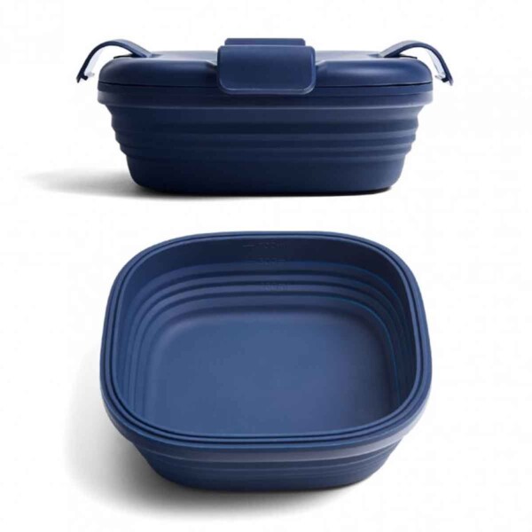 Collapsible Box 700ml - Denim Blue