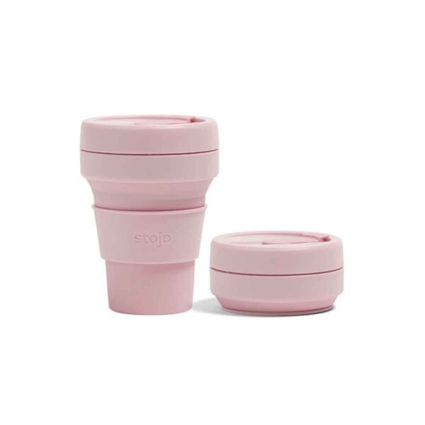 Collapsible Pocket Cup 12oz - Carnation Pink