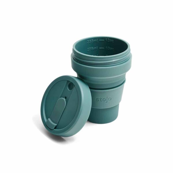 Collapsible Pocket Cup 12oz - Eucalyptus - Image 2