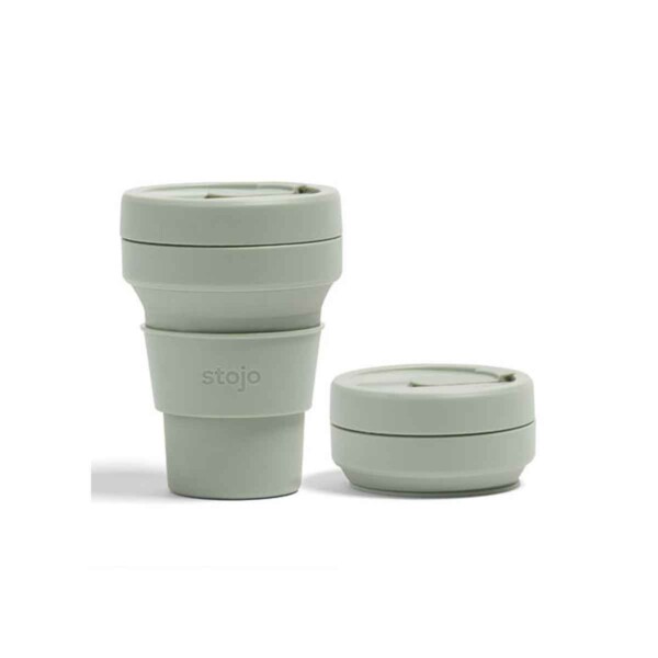 Collapsible Pocket Cup 12oz - Sage Green