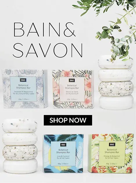Bain and Savon Mobile Slider Banner