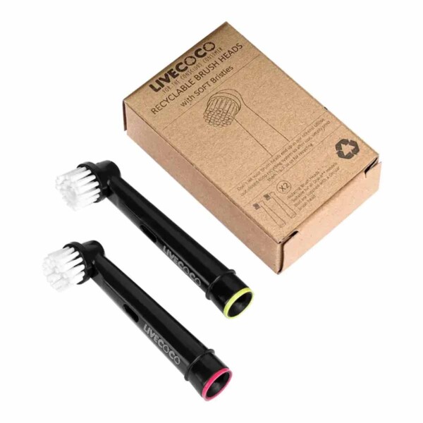 Recyclable Brush Heads - Oral-B* Compatible - Soft Bristles