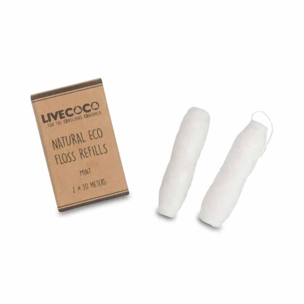 Natural Eco Floss Refills - Fresh Mint Flavour