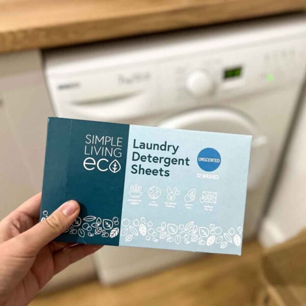 Natural Laundry Detergent Sheets Unscented -32 Sheets - Image 2