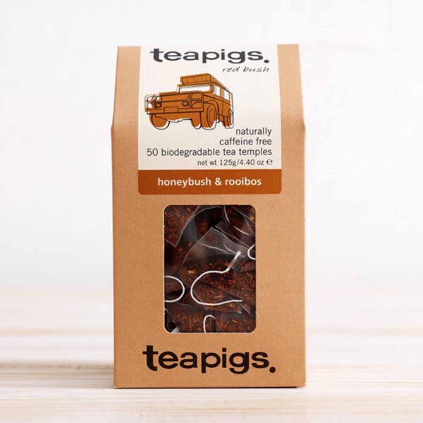 Plastic Free Honeybush & Rooibos Tea Bags - 50 Temples