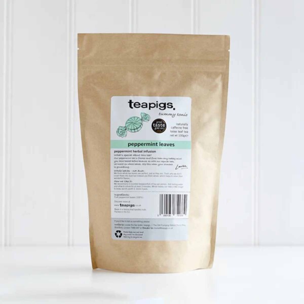 Plastic Free Peppermint Loose Tea - 100g Bag
