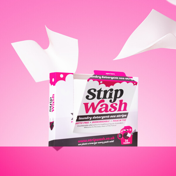 StripWash Laundry Detergent Sheets - Scent Free - 24 Sheets - Image 2