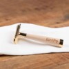 Premium Safety Razor - Maple/Gold