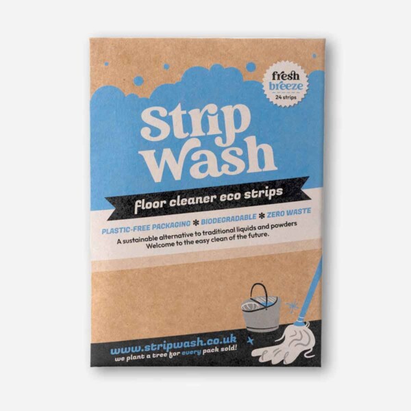 StripWash Floor Cleaner Sheets - Fresh Breeze - 24 Sheets
