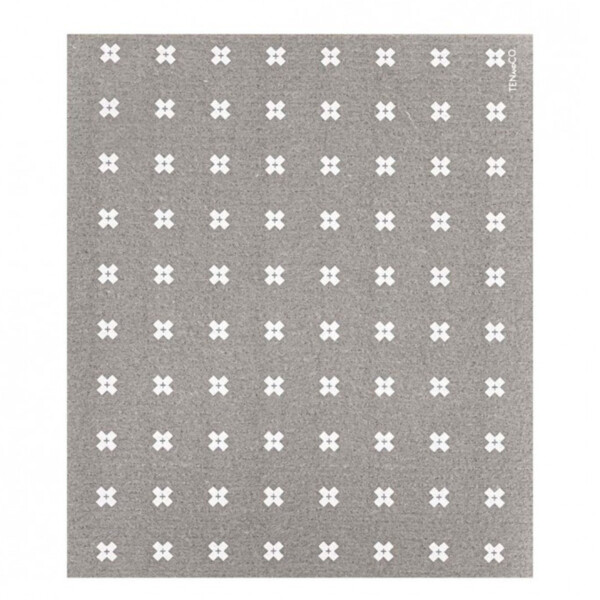 Ten-co-sponge-cloth-large sponge-cloth-tiny-x-white -on-grey
