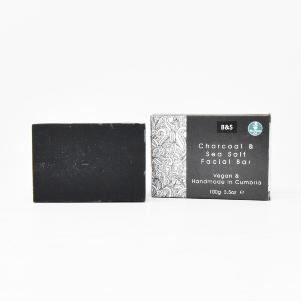 Charcoal & Sea Salt Facial Soap Bar - 100g