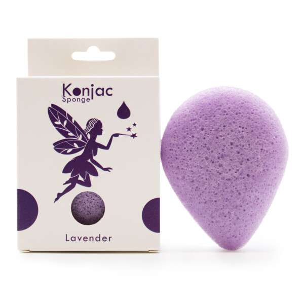 Teardrop Konjac Sponge - Lavender - Calming