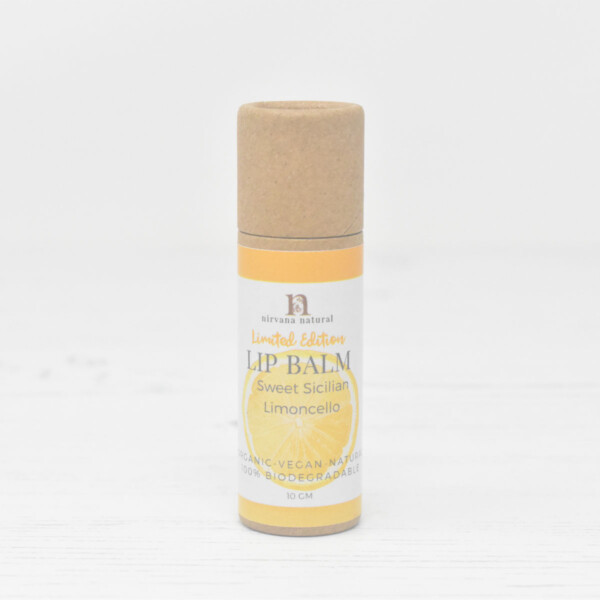 Organic Limoncello Vegan Lip Balm - 10g