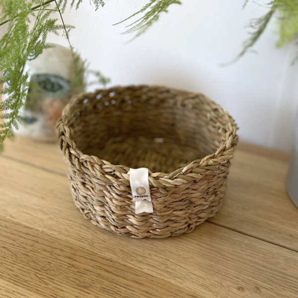 Woven Seagrass Basket - Small - Image 2