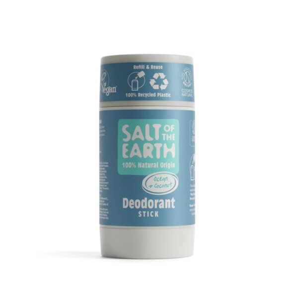Refillable Ocean & Coconut Natural Deodorant Stick - 84g
