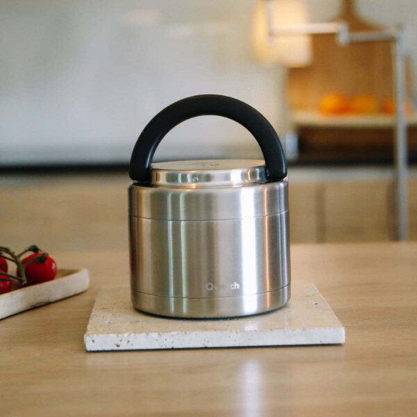 Insulated Stainless Steel Lunch Box - 850ml - Image 3