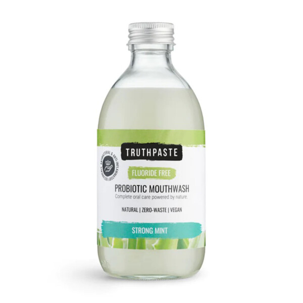 Strong Mint Probiotic Mouthwash - Fluoride Free 300ml