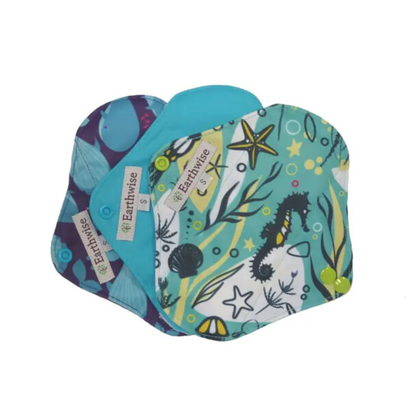 Small Reusable Sanitary Pads - 3 Pack