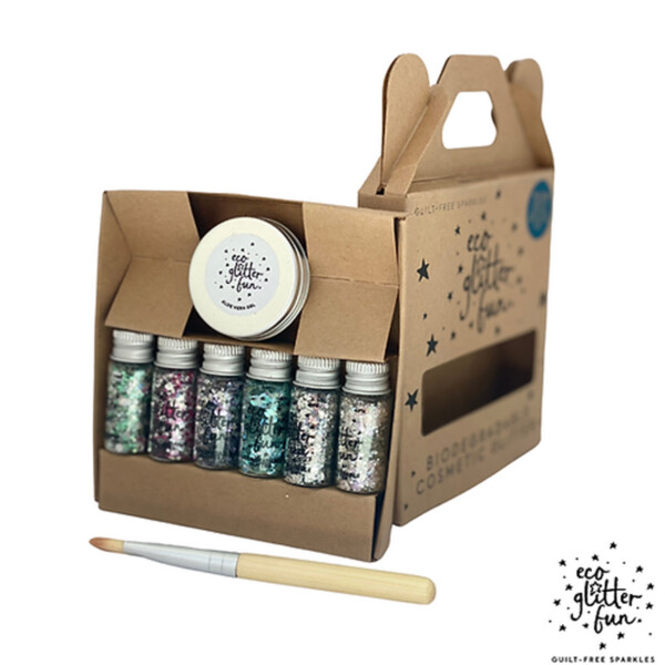 6 Piece Holographic Dreams Eco Glitter Box Set