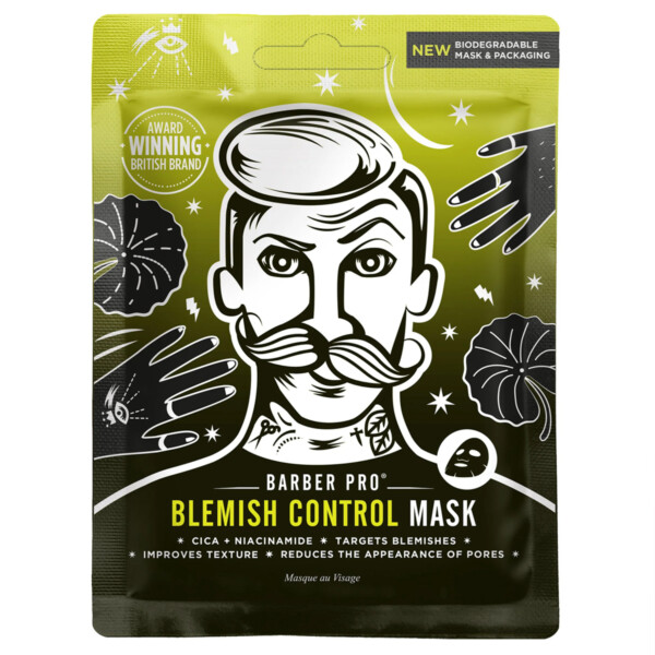 BARBER PRO Blemish Control Facial Sheet Mask