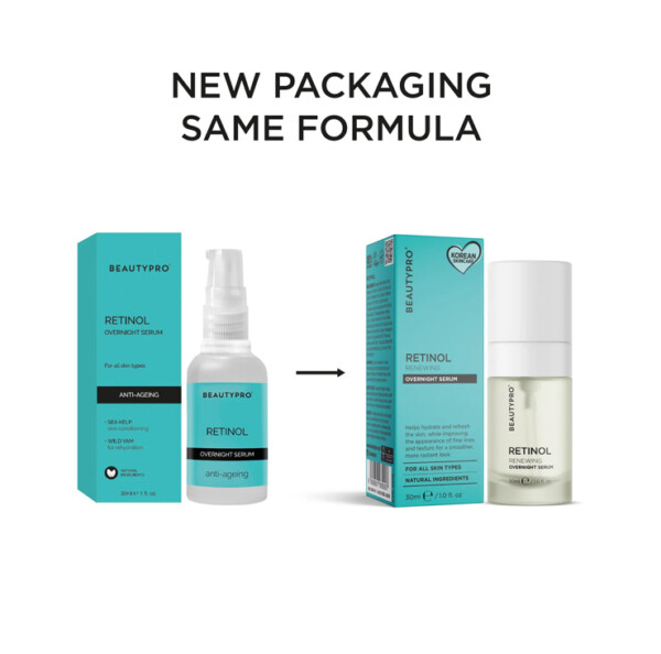 Retinol Anti-Ageing Overnight Serum - 30ml - Image 2