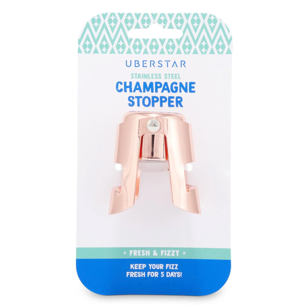 Champagne Stopper Rose Gold Peace With The Wild