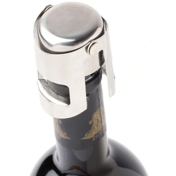 Champagne Stopper - Silver - Image 2