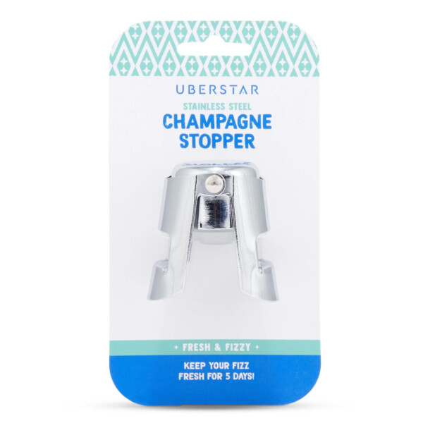 Champagne Stopper - Silver
