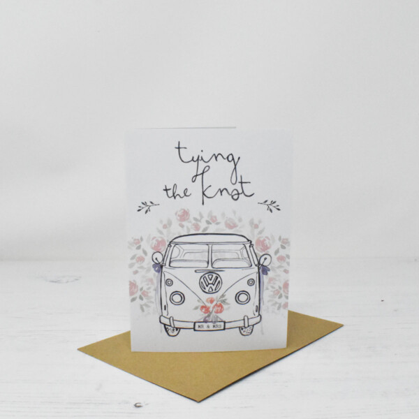 Eco-friendly Greetings Card 'Tying The Knot' - A6