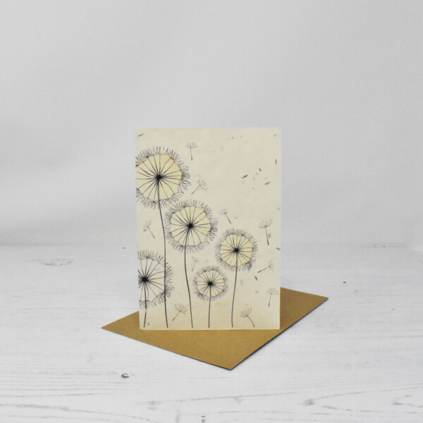 Seed Paper Greeting Card - Dandelion
