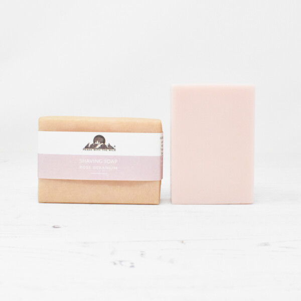Rose Geranium Shaving Soap - 100g