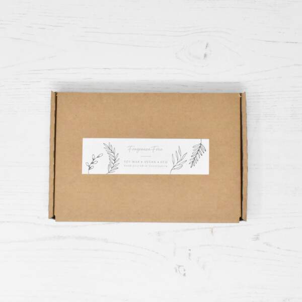Fragrance Free Soy Wax Tealights - 6 Pack - Image 2