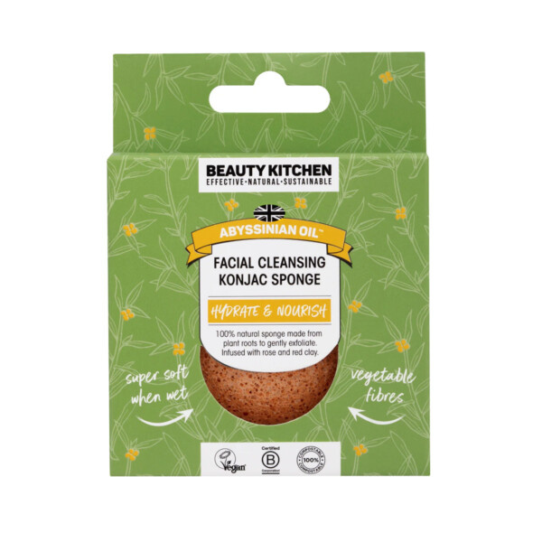 Abyssinian Oil Facial Cleansing Konjac Sponge