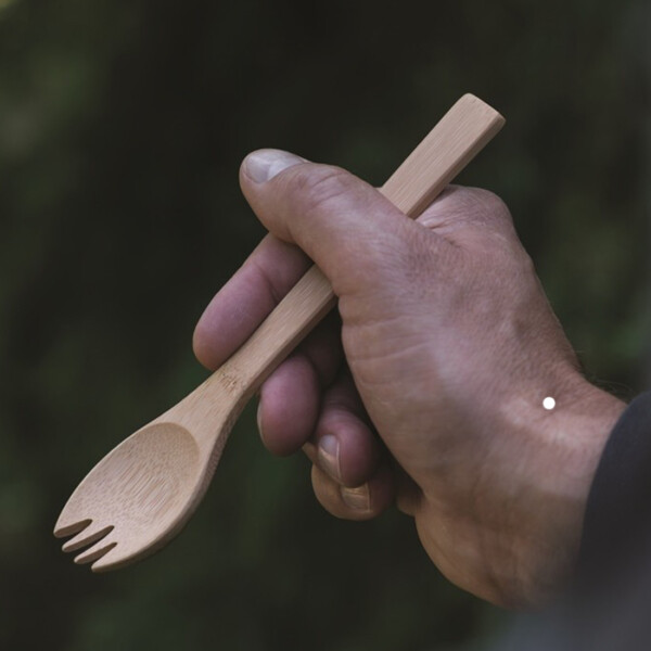 Large Bamboo Spork - Image 3