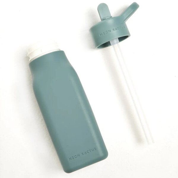 Silicone Water Bottle - Happy Camper 340ml - Image 3