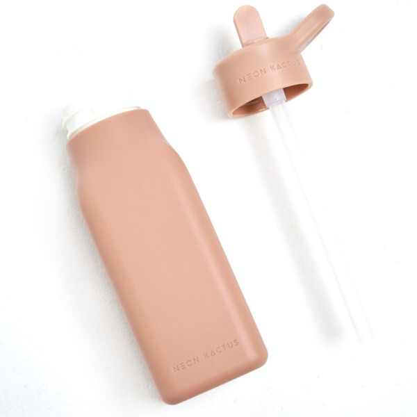 Silicone Water Bottle - Pink Flamingo 340ml - Image 2