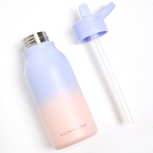 Stainless Steel Water Bottle - Live Forever 340ml - Image 3
