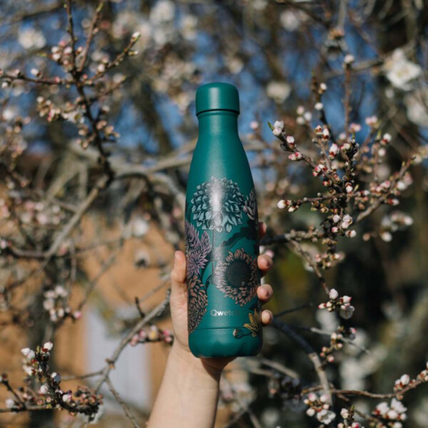 Insulated Stainless Steel Bottle - Bouquet Dahlia - 500ml - Image 2