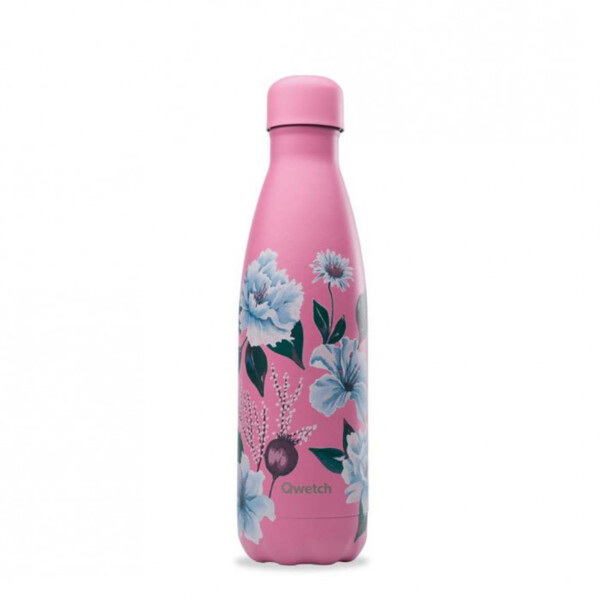 Insulated Stainless Steel Bottle - Bouquet Hibiscus - 500ml