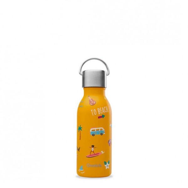 Insulated Stainless Steel Kids Bottle - Honolulu - Curry - 350ml