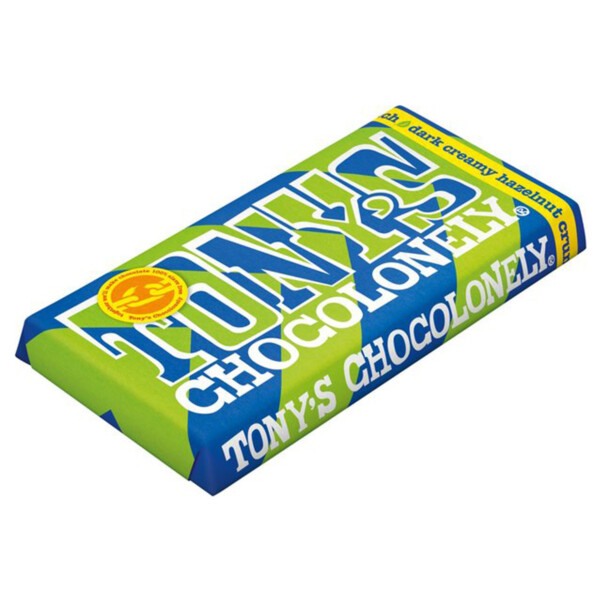 Dark Chocolate With Creamy Hazelnut Crunch - 180g - Image 2