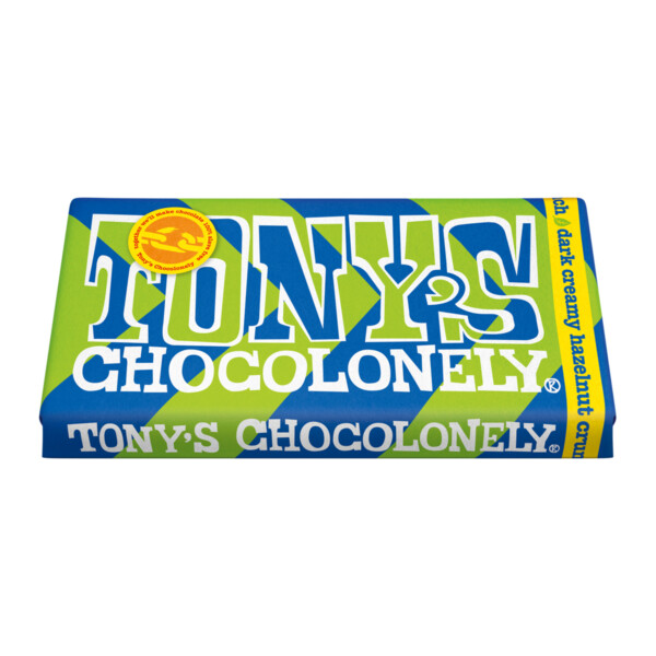 Dark Chocolate With Creamy Hazelnut Crunch - 180g