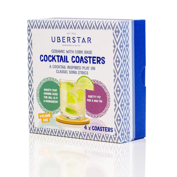 Set of 4 Cocktail Coasters - Volume 1 - Image 3