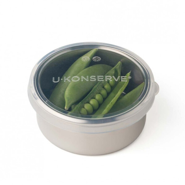 Small Round Container with Silicone Lid - 5oz Clear - Image 2