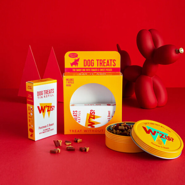 Dog Treat Tin Gift Box - Postman & Roast - Image 2