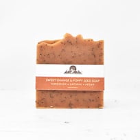 Sweet Orange & Poppy Seed Soap Bar - 110g