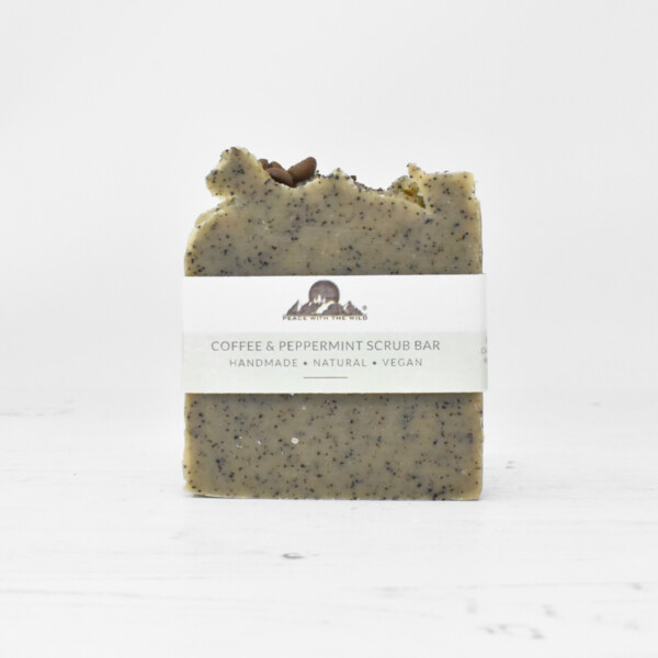 Coffee & Peppermint Scrub Soap Bar - 120g