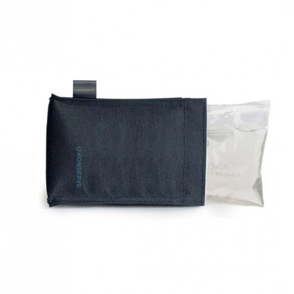 Recycled PET Ice Pack and Cover - Gray