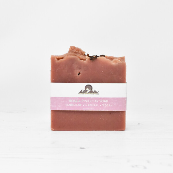 Rose & Pink Clay Soap Bar - 120g