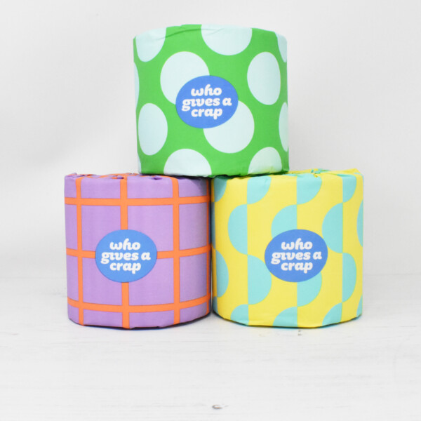 Who Gives A Crap - 100% Recycled Toilet Roll - 3pcs